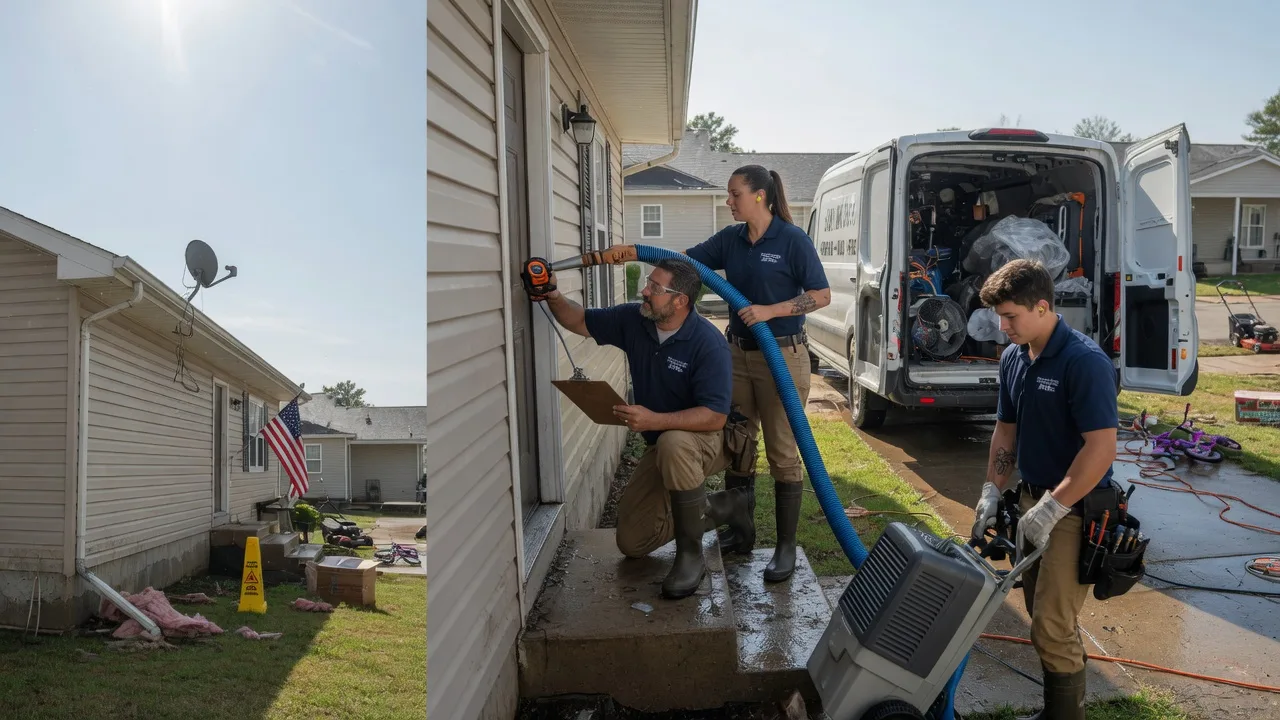 Ceiling Water Damage Restoration in Goodman, MS near me